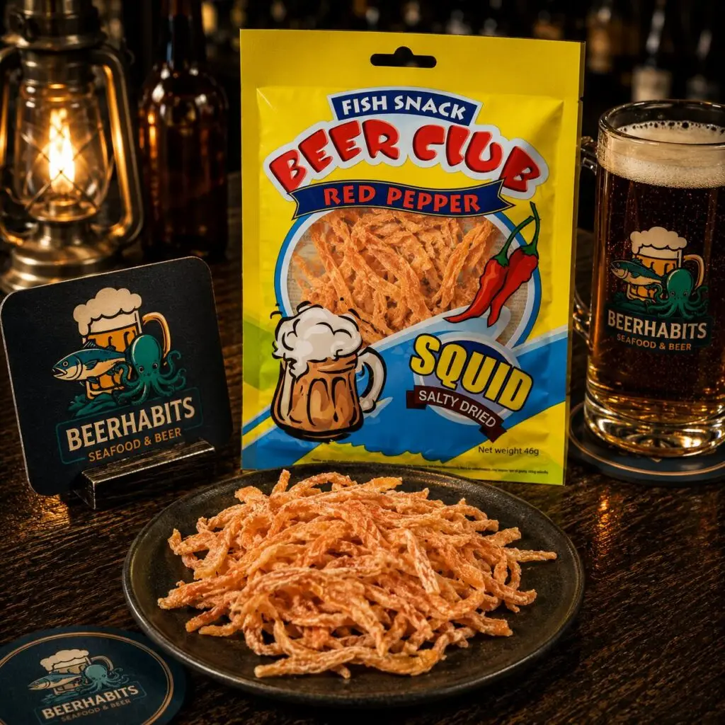 Beer Club Red Pepper Squid 46g