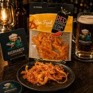 Fishka Chili Sesame Squid 56g