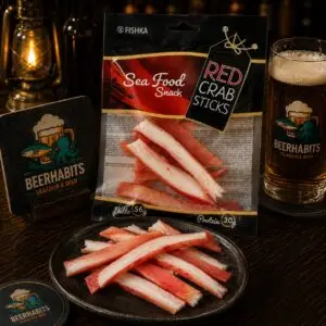 Fishka Crab Taste Squid Sticks 56g