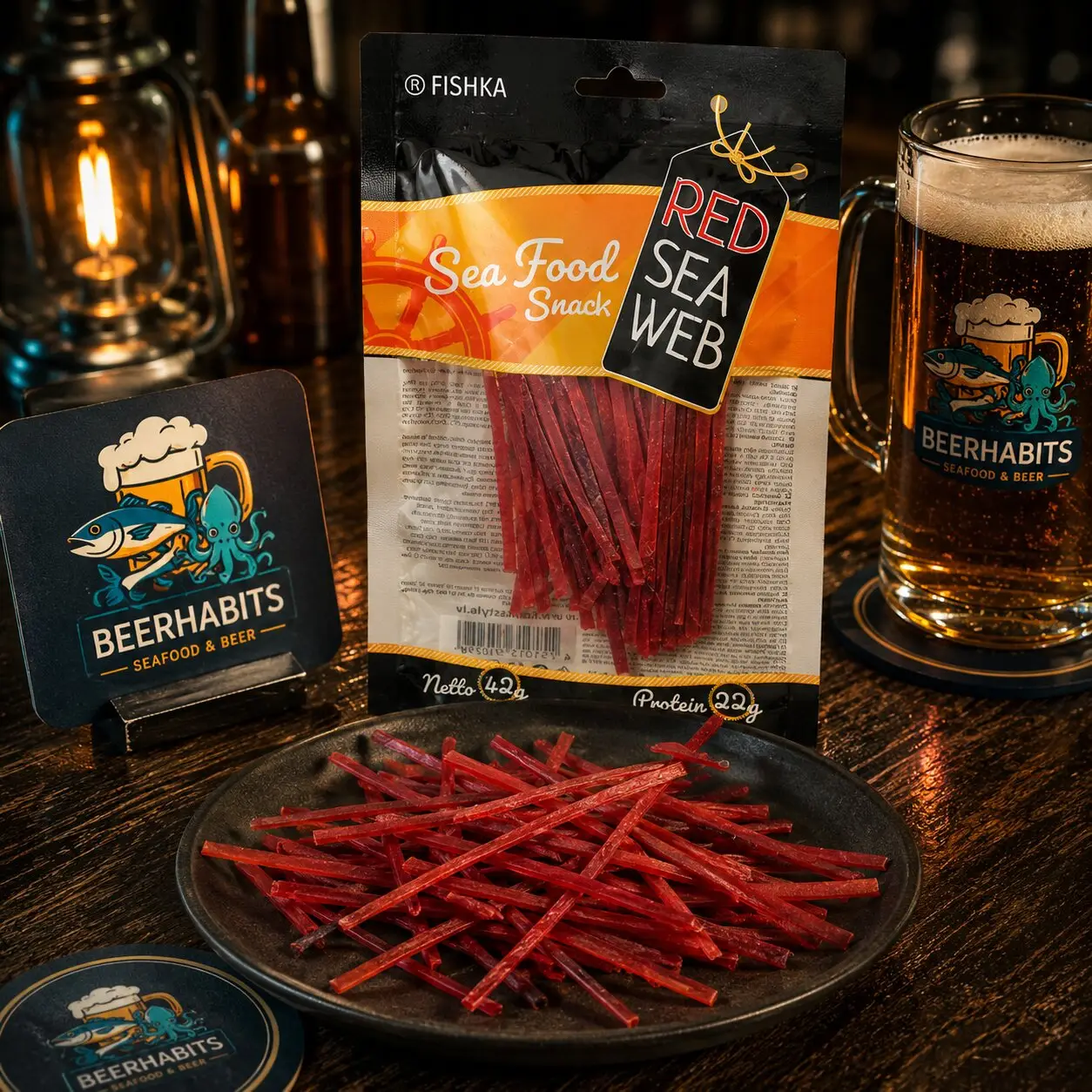 Fishka Red Sea Web Squid 42g